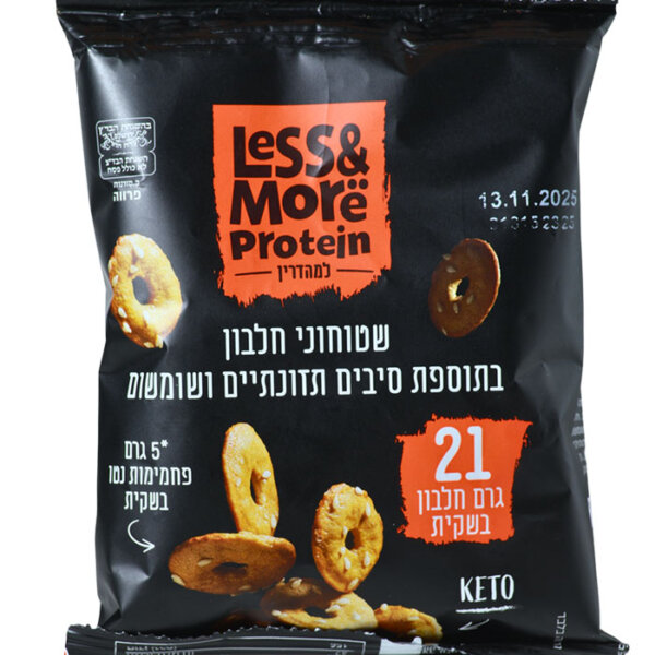 לס אנד מור - שטוחוני חלבון - 50 גר׳